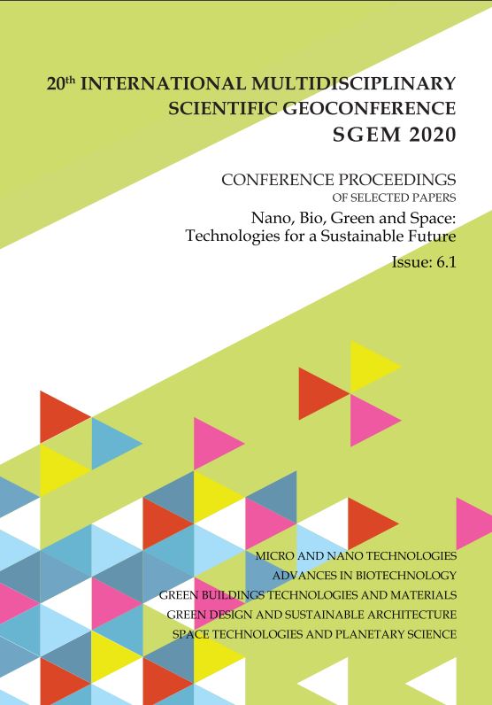 Proceedings SGEM 2020 / Book6